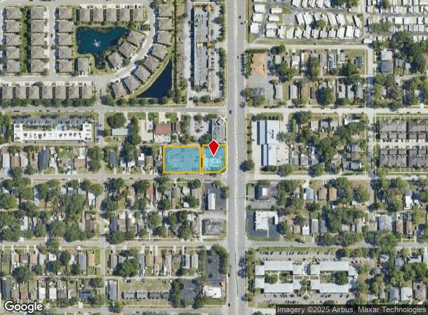  4912 4Th St N, Saint Petersburg, FL Parcel Map