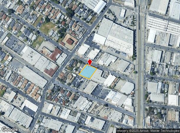  1620 E 22Nd St, Los Angeles, CA Parcel Map