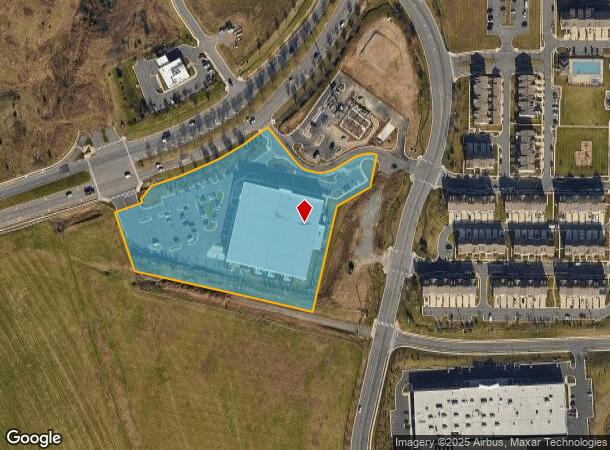 309 Kellys Ford Plz Se, Leesburg, VA Parcel Map