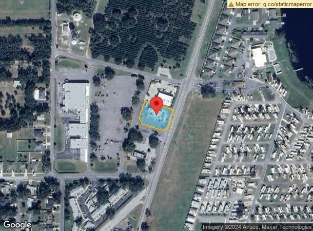  939 N Central Ave, Umatilla, FL Parcel Map