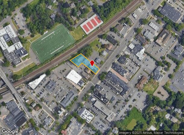  1216 Post Rd, Fairfield, CT Parcel Map