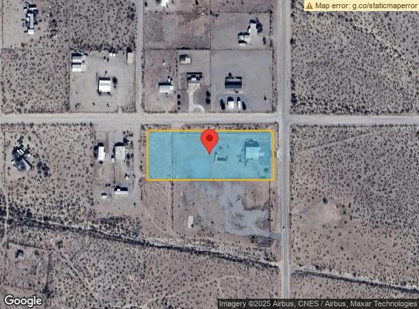  3493 N Estrella Rd, Golden Valley, AZ Parcel Map