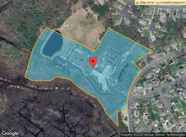  1001 Center St, Little Egg Harbor Twp, NJ Parcel Map