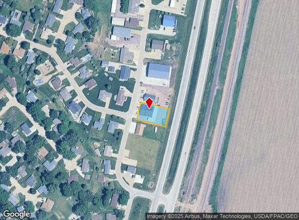 1120 Starview Dr, Hinton, IA Parcel Map