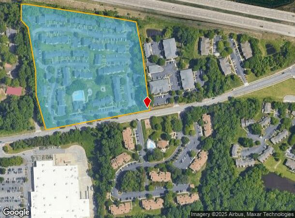  3814 Cotswold Ave, Greensboro, NC Parcel Map