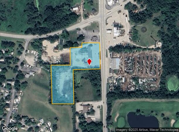 821 E Home Ave, Fresno, CA Parcel Map