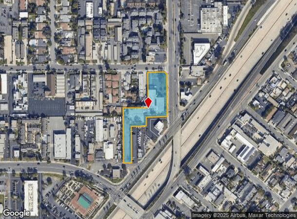  2183 Fairview Rd, Costa Mesa, CA Parcel Map