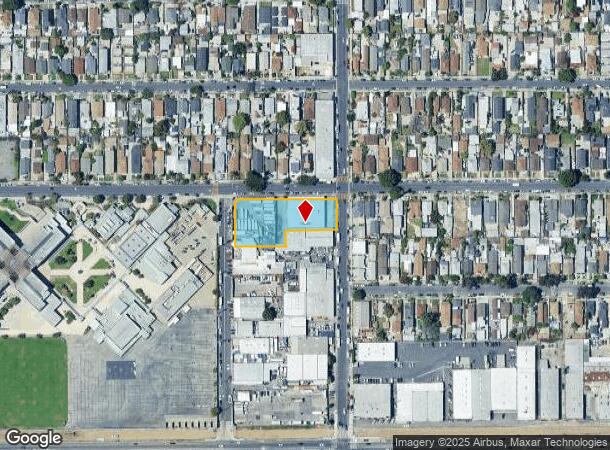  5601 Mckinley Ave, Los Angeles, CA Parcel Map