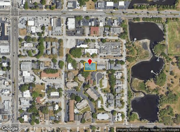  1253 Turner St, Clearwater, FL Parcel Map