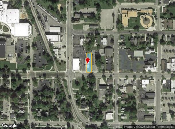  614 W Superior St, Alma, MI Parcel Map