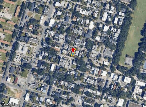  214 W Park Ave, Savannah, GA Parcel Map