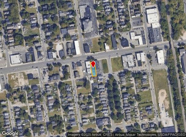  1251 W Broad St, Columbus, OH Parcel Map