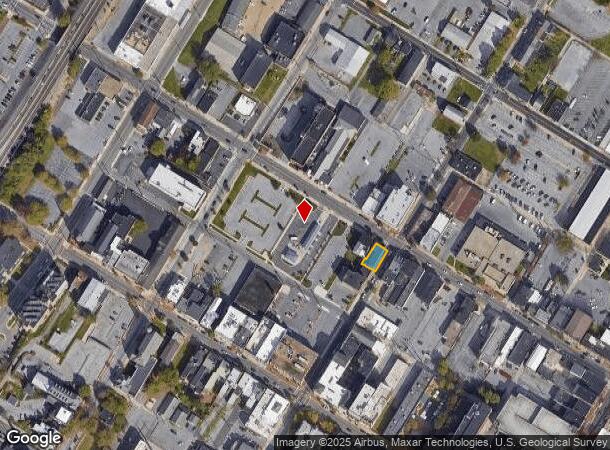  101 W Franklin St, Hagerstown, MD Parcel Map