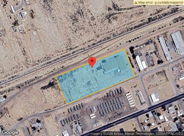  2207 W 3Rd St, Pecos, TX Parcel Map