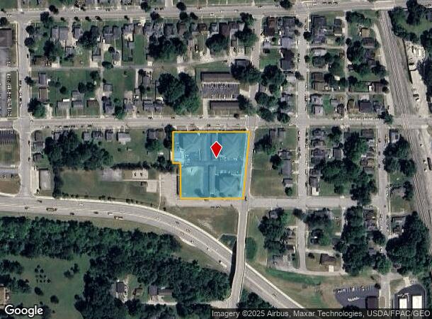  109 N Highland Ave, Sidney, OH Parcel Map