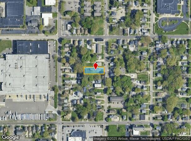  254 Sherman Ct, Akron, OH Parcel Map