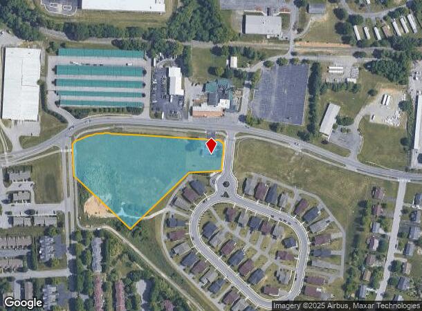  300 Cambria St Nw, Christiansburg, VA Parcel Map