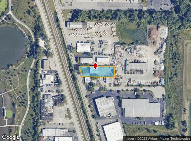  2041 Johns Dr, Glenview, IL Parcel Map