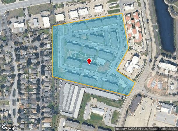 1278 Cabelas Dr, Buda, TX Parcel Map