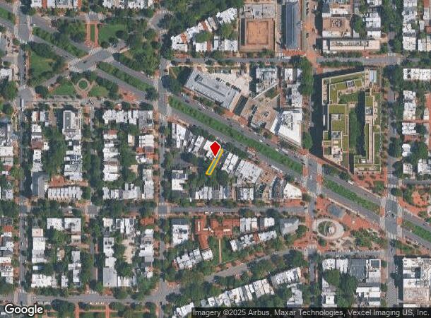 623 Pennsylvania Ave Se, Washington, DC Parcel Map