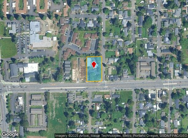  15121 Se Division St, Portland, OR Parcel Map