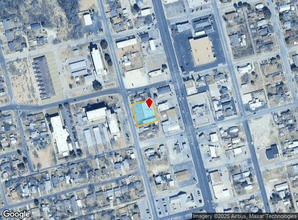  1707 S Lancaster St, Big Spring, TX Parcel Map