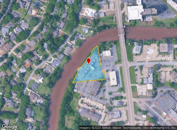  1606 W Pinhook Rd, Lafayette, LA Parcel Map