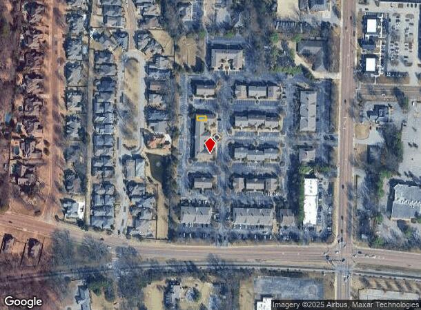 3085 Fountainside Dr, Germantown, TN Parcel Map