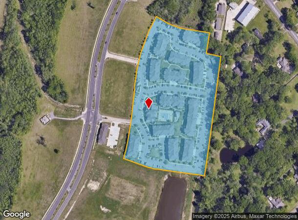  16333 Columns Way, Baton Rouge, LA Parcel Map