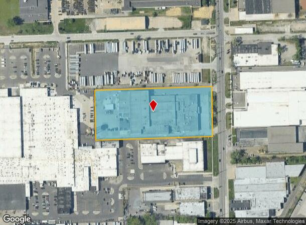 21535 Hoover Rd, Warren, MI Parcel Map