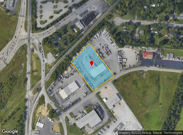  1403 Truckers Blvd, Jeffersonville, IN Parcel Map