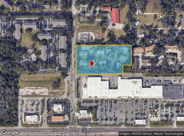  1651 Lake Meadow Cir S, Brandon, FL Parcel Map