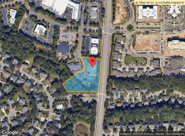  125 Quarrystone Cir, Cary, NC Parcel Map