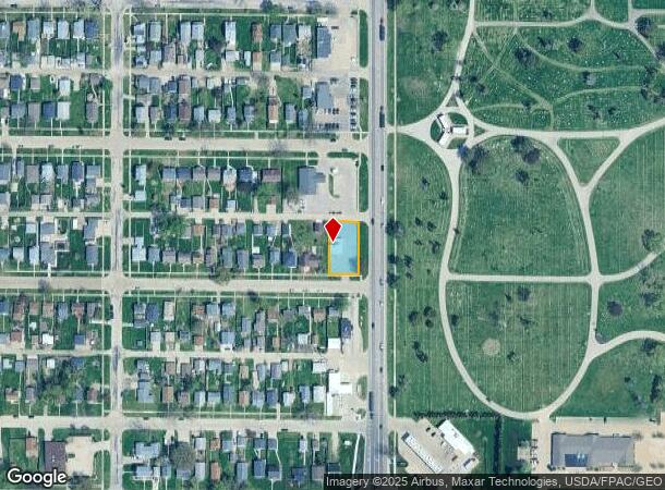 2030 6Th St Sw, Cedar Rapids, IA Parcel Map