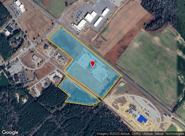  201 Livermore Dr, Pembroke, NC Parcel Map