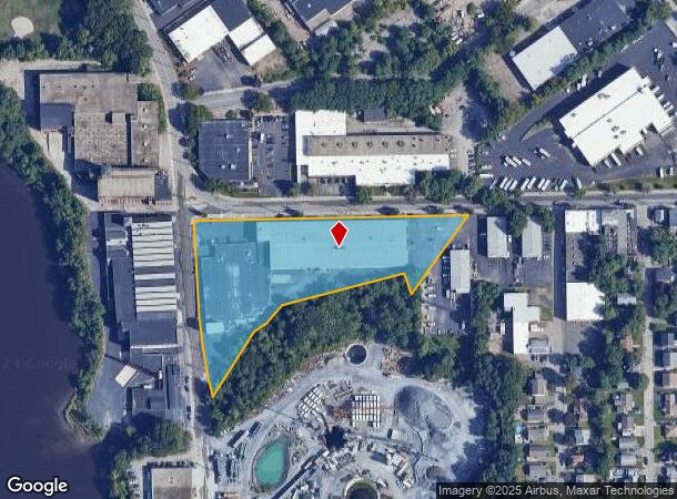  750 School St, Pawtucket, RI Parcel Map