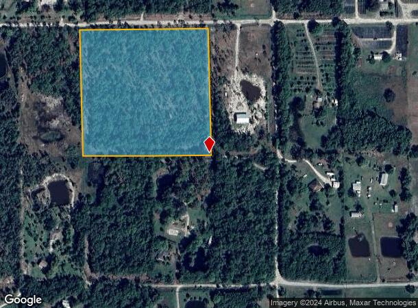  1508 Platt Rd, Naples, FL Parcel Map