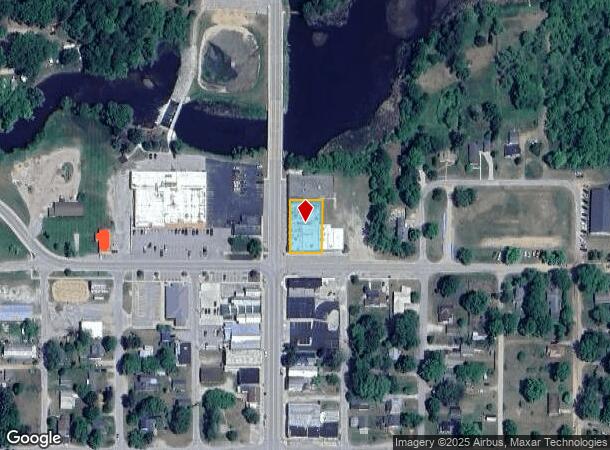 9 E Michigan Ave, Hesperia, MI Parcel Map