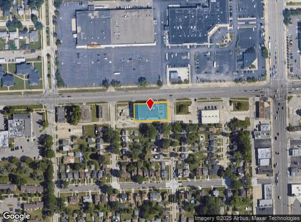 7460 E 10 Mile Rd, Center Line, MI Parcel Map
