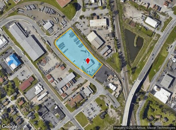  807 Seaboard Ave, Chesapeake, VA Parcel Map
