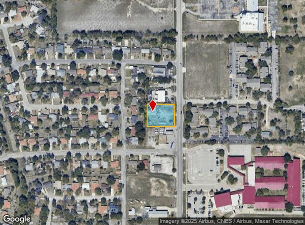 2611 Ackerman Rd, San Antonio, TX Parcel Map