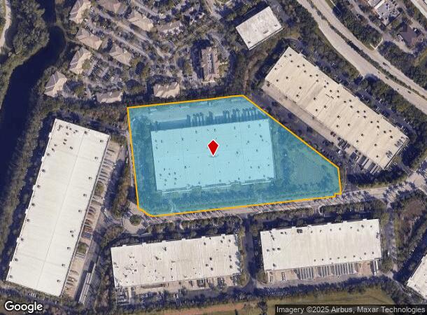  2925 W Corporate Lakes Blvd, Weston, FL Parcel Map