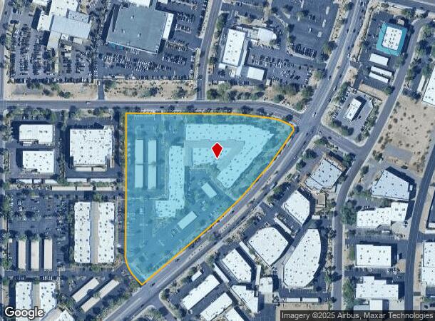 16100 N Greenway Hayden Loop, Scottsdale, AZ Parcel Map