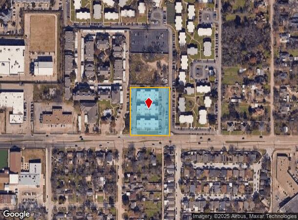  9855 Bruton Rd, Dallas, TX Parcel Map