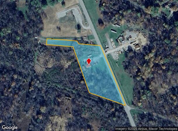  885 E Jamestown Rd, Jamestown, PA Parcel Map