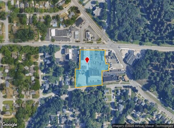  1620 Leonard St Nw, Grand Rapids, MI Parcel Map