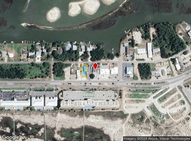  1610 Bienville Blvd, Dauphin Island, AL Parcel Map