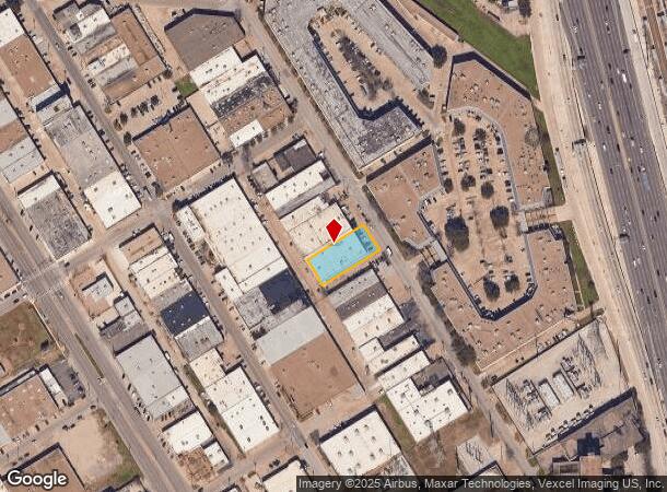  1103 Slocum St, Dallas, TX Parcel Map