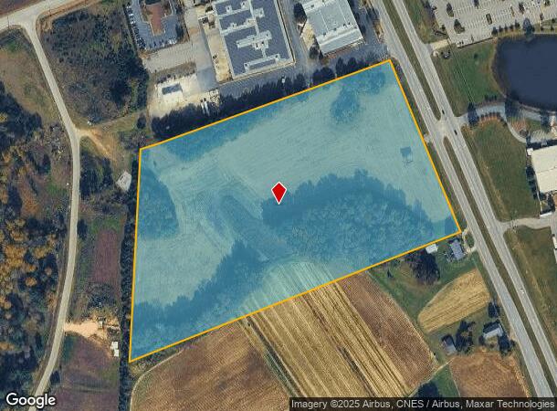  8277 Clayton Blvd W, Clayton, NC Parcel Map