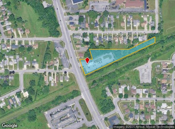 829 Dick Rd, Buffalo, NY Parcel Map